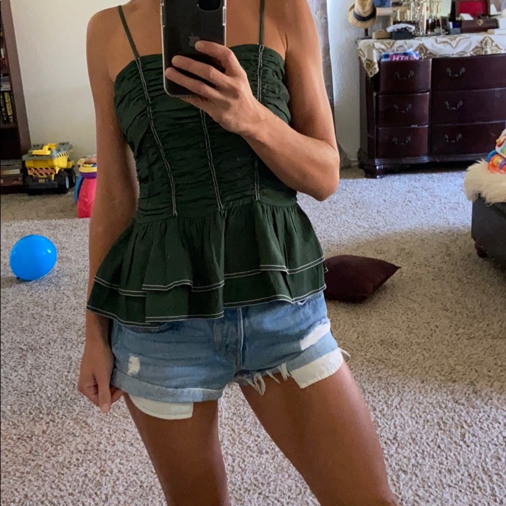 NWT Tularosa Rayna Top in Sycamore Green - Picture 6 of 7